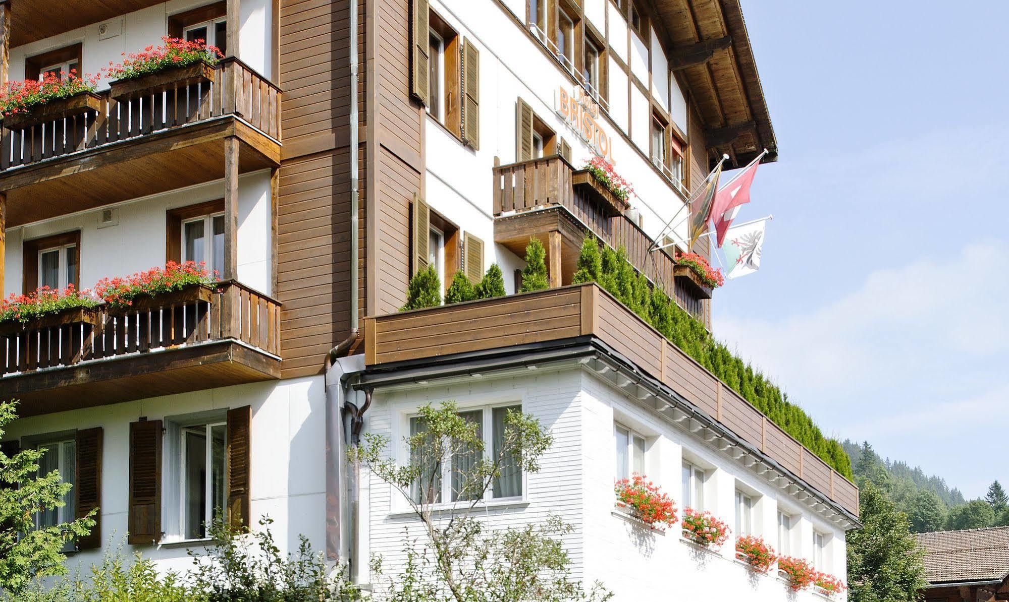 Hotel Bristol Relais Du Silence Superior Adelboden Exterior foto