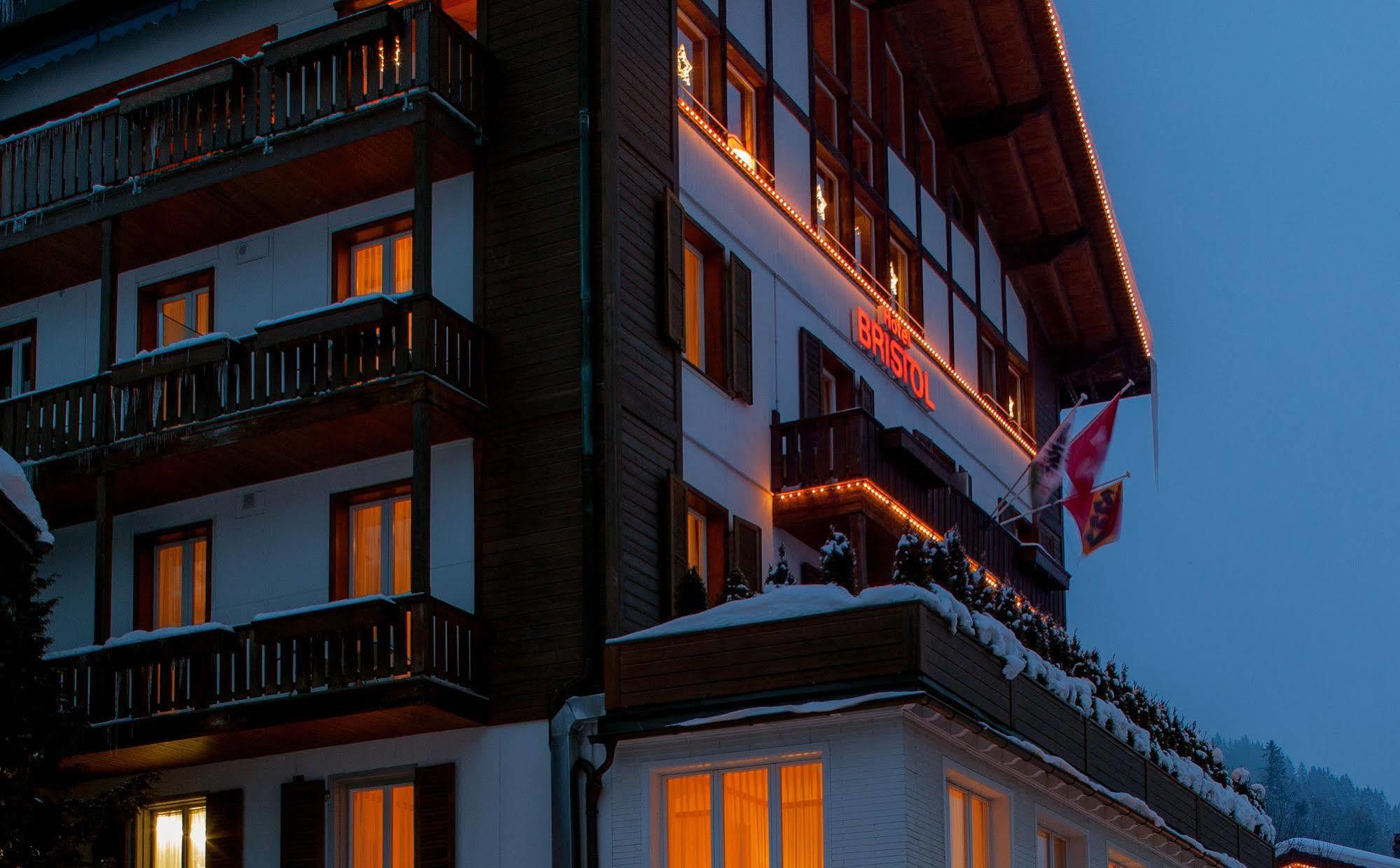 Hotel Bristol Relais Du Silence Superior Adelboden Exterior foto