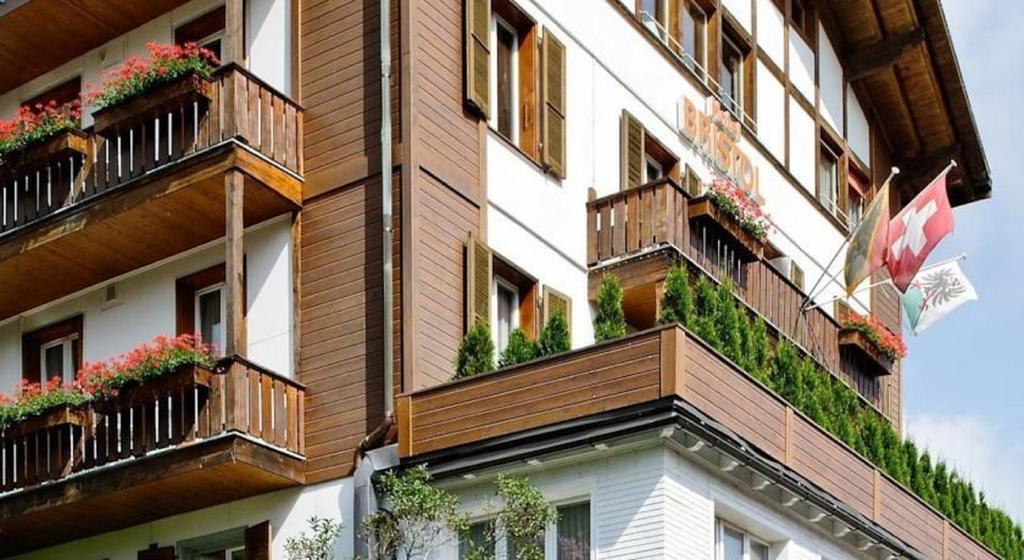 Hotel Bristol Relais Du Silence Superior Adelboden Exterior foto